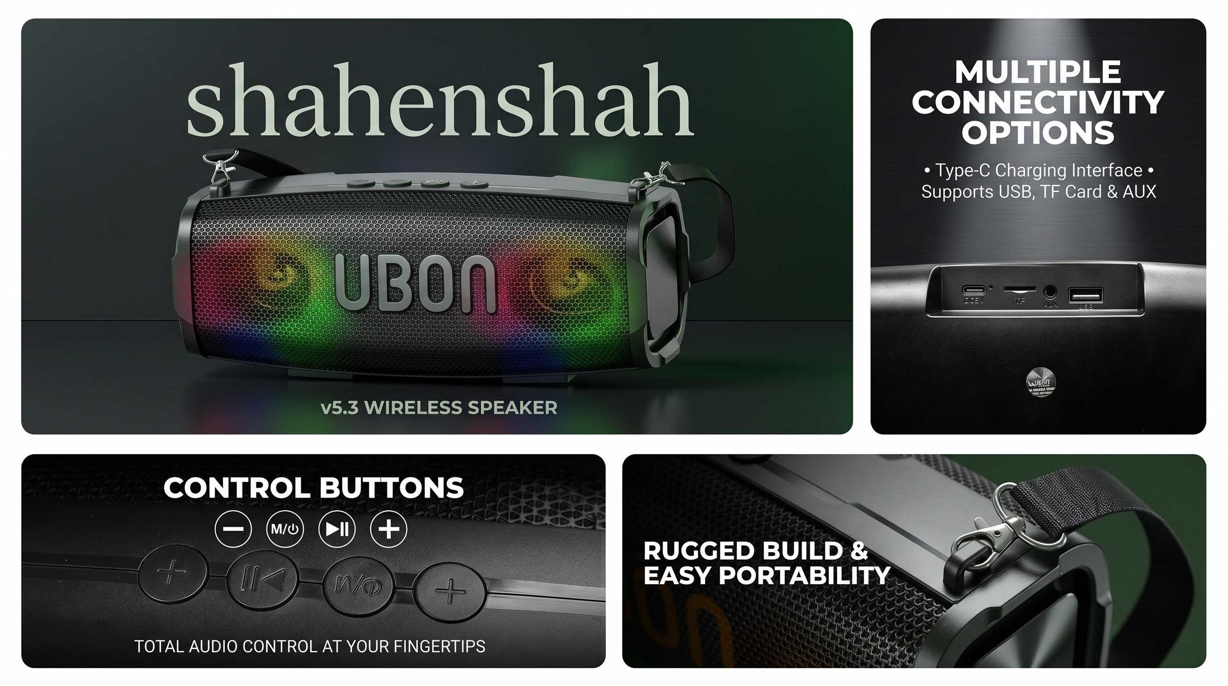 UBON SP-65 Shahenshah to rule hearts with music!