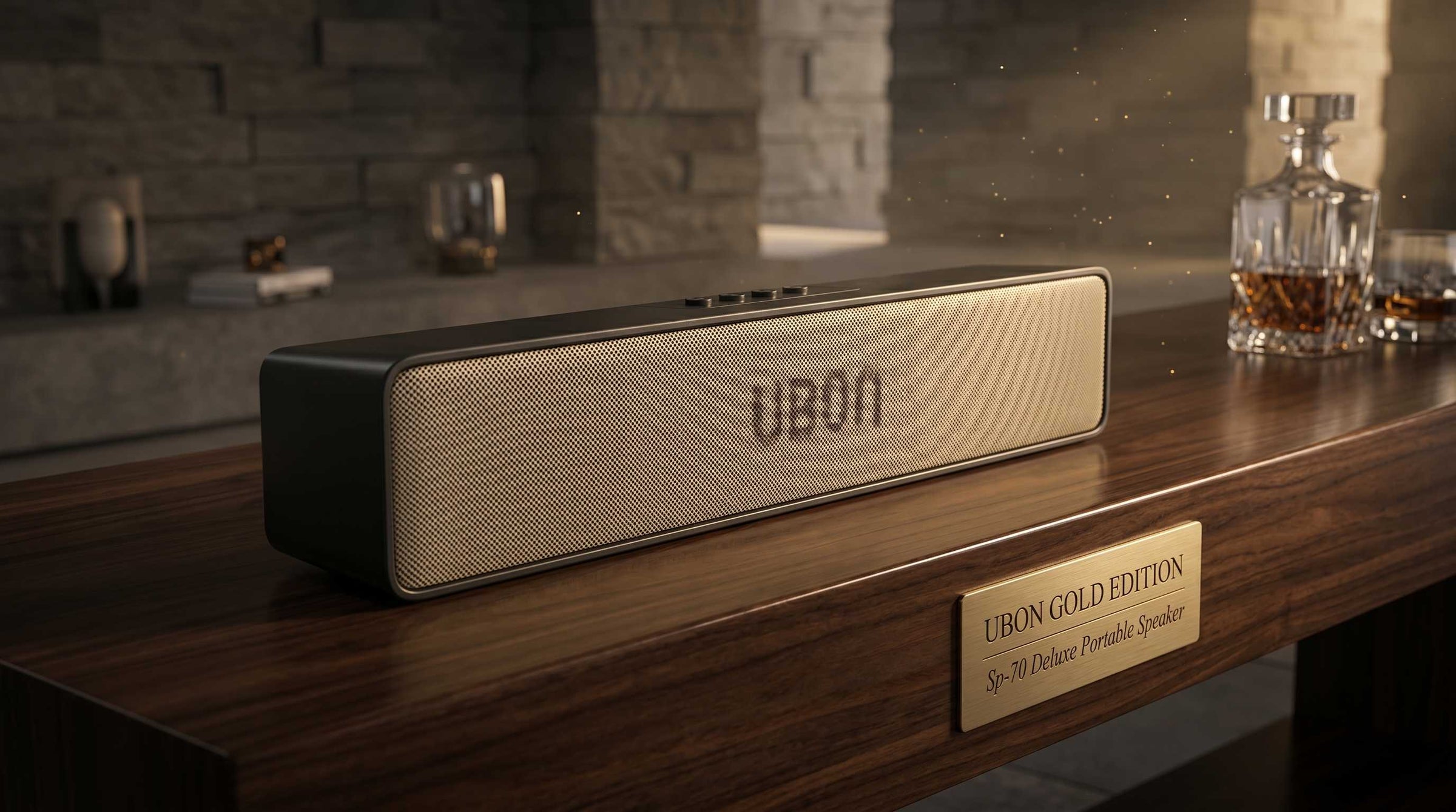 Ubon Gold Edition Sp-70 Deluxe Portable Speaker