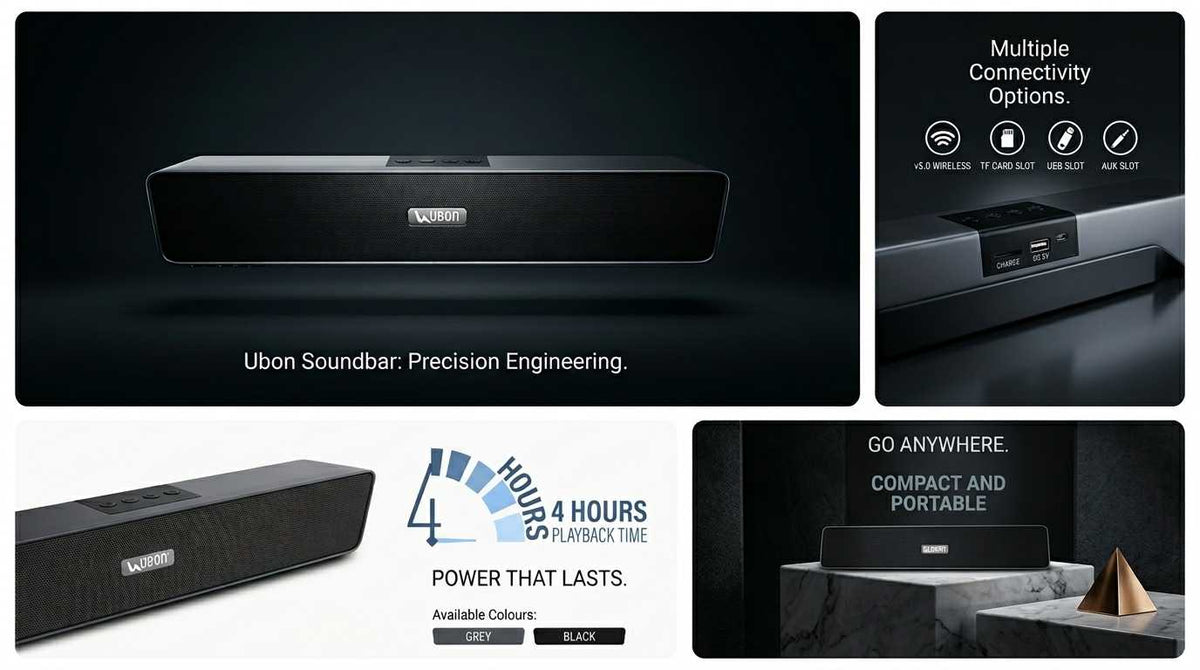 Ubon Cool Bass SP-70 Portable Speaker