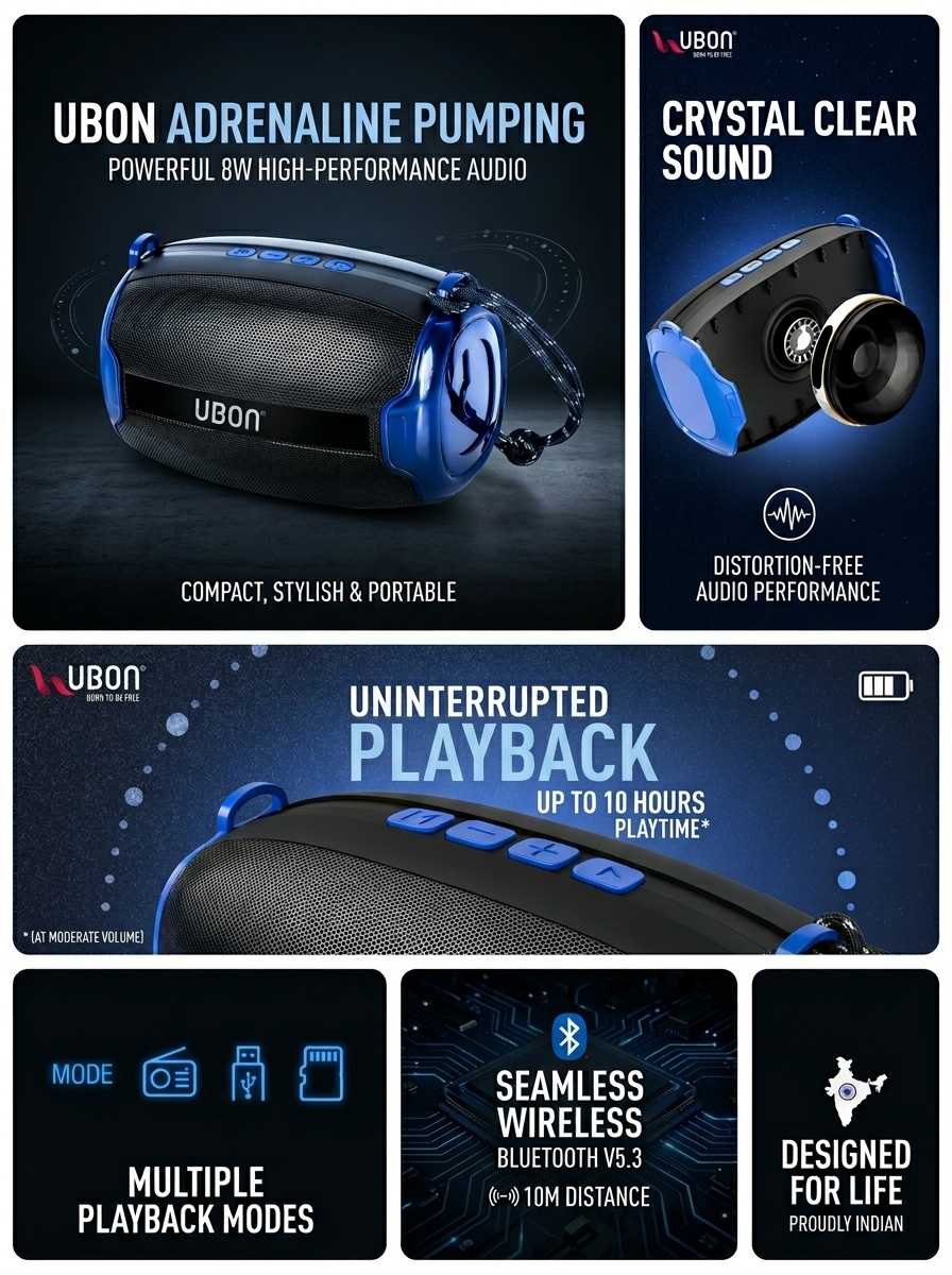 UBON SP-180 Party Boy Speaker