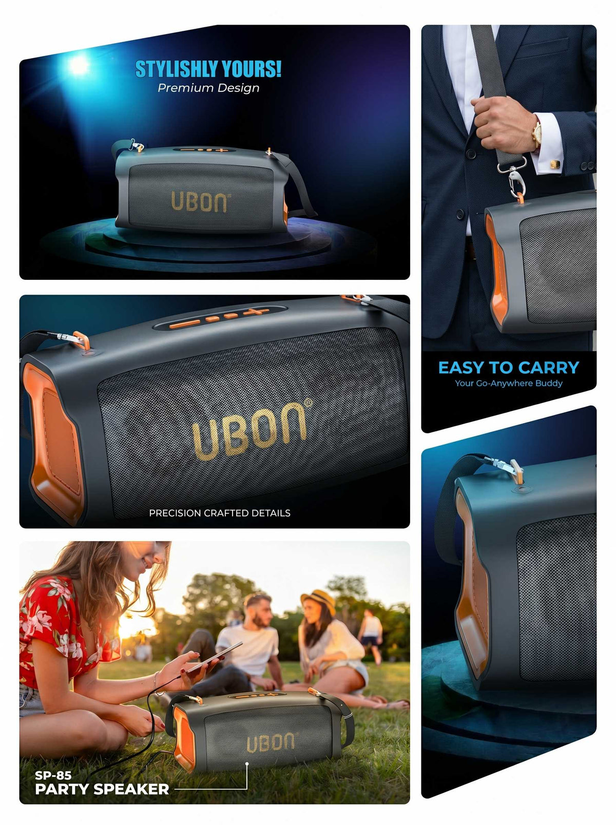 UBON SP-85 30W Party Speaker