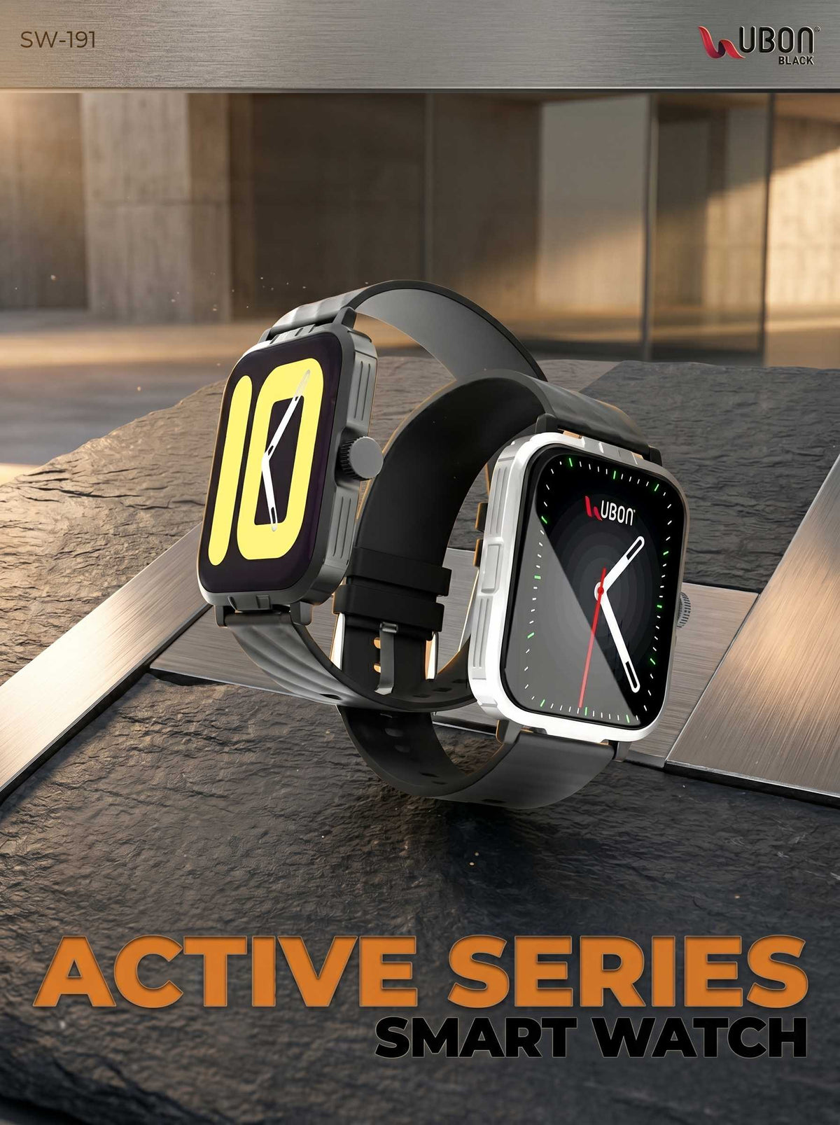 UBON SW-191 Active Series Smart Watch for Ultimate Performance