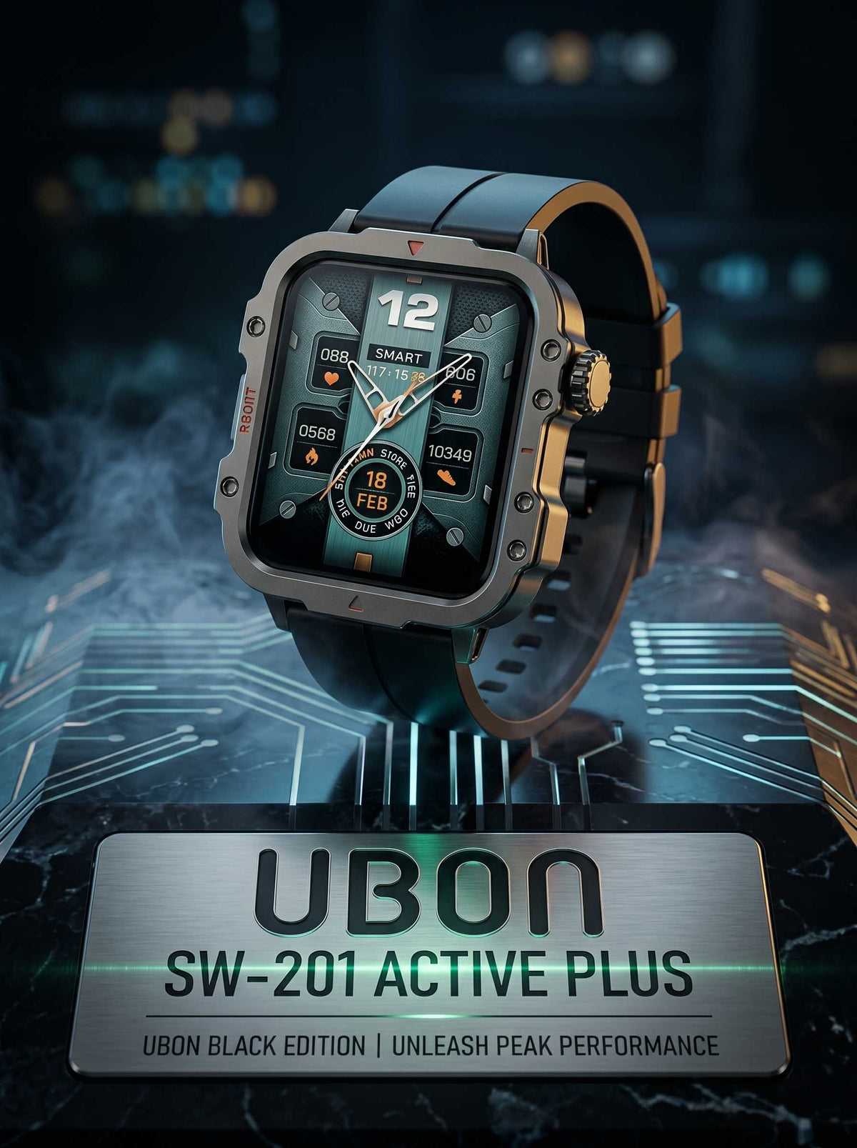 UBON SW-201 Active Plus Smart Watch