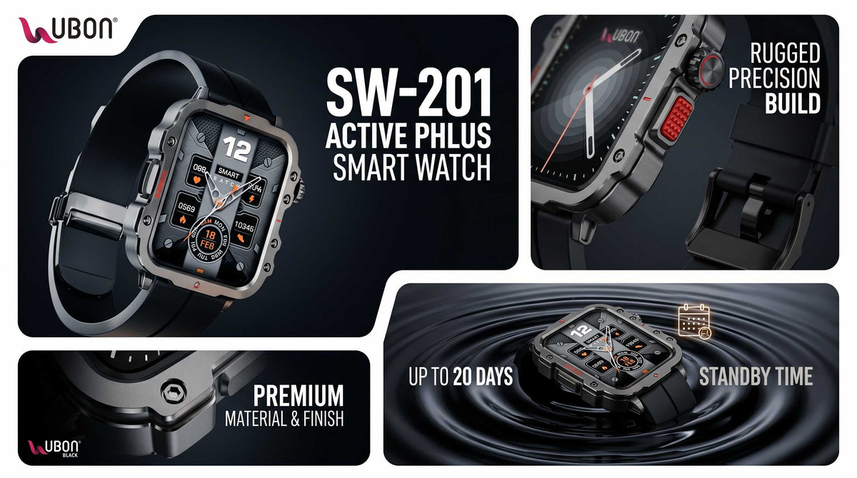 UBON SW-201 Active Plus Smart Watch