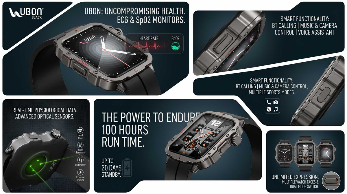 UBON SW-201 Active Plus Smart Watch