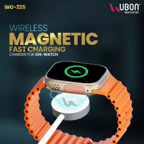 UBON Magnetic WC-225 Wireless Fast Charger To iPh Watch