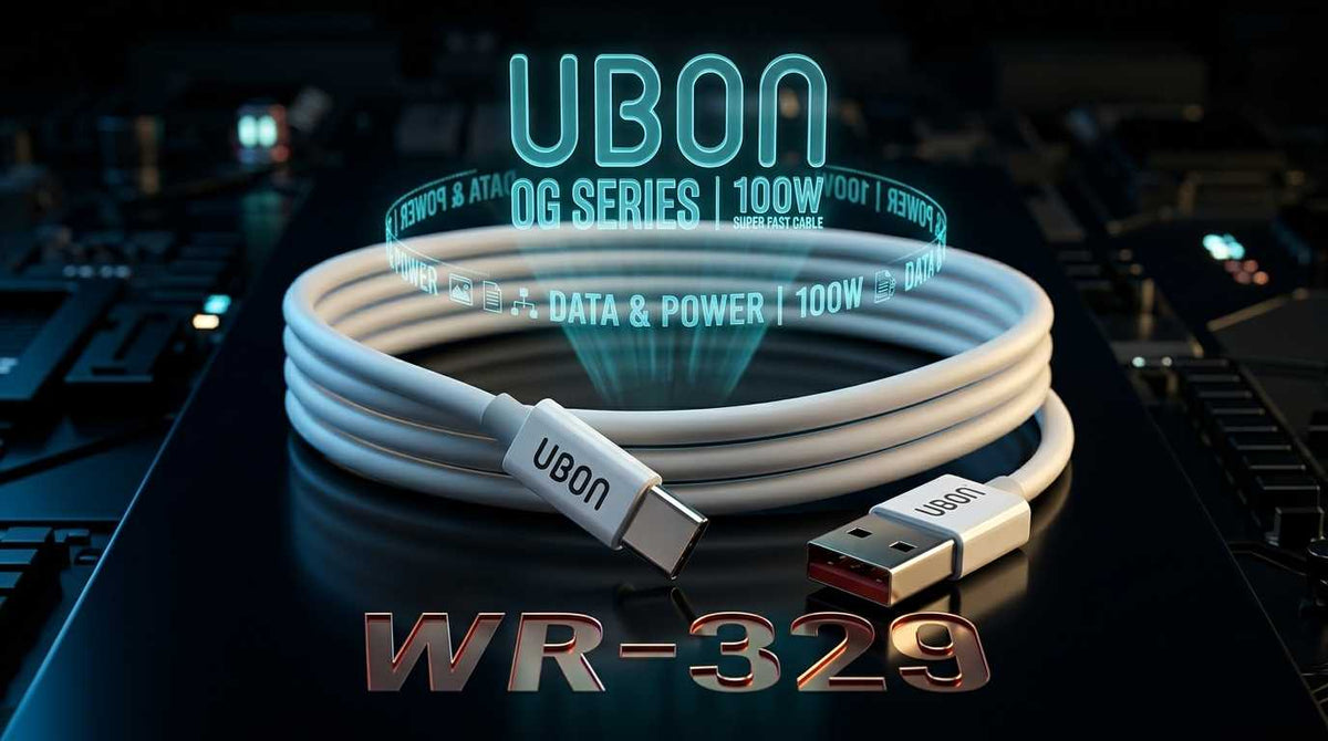 UBON OG Series WR-329 USB To Type-C 100W Cable