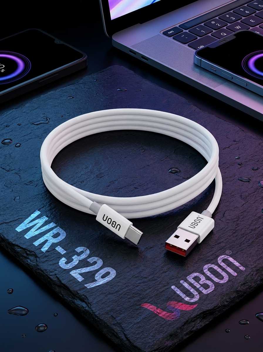 UBON OG Series WR-329 USB To Type-C 100W Cable