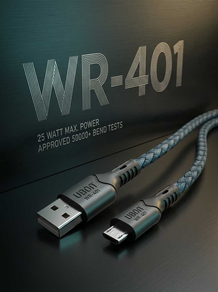 UBON Power Master WR-401 Micro USB Cable