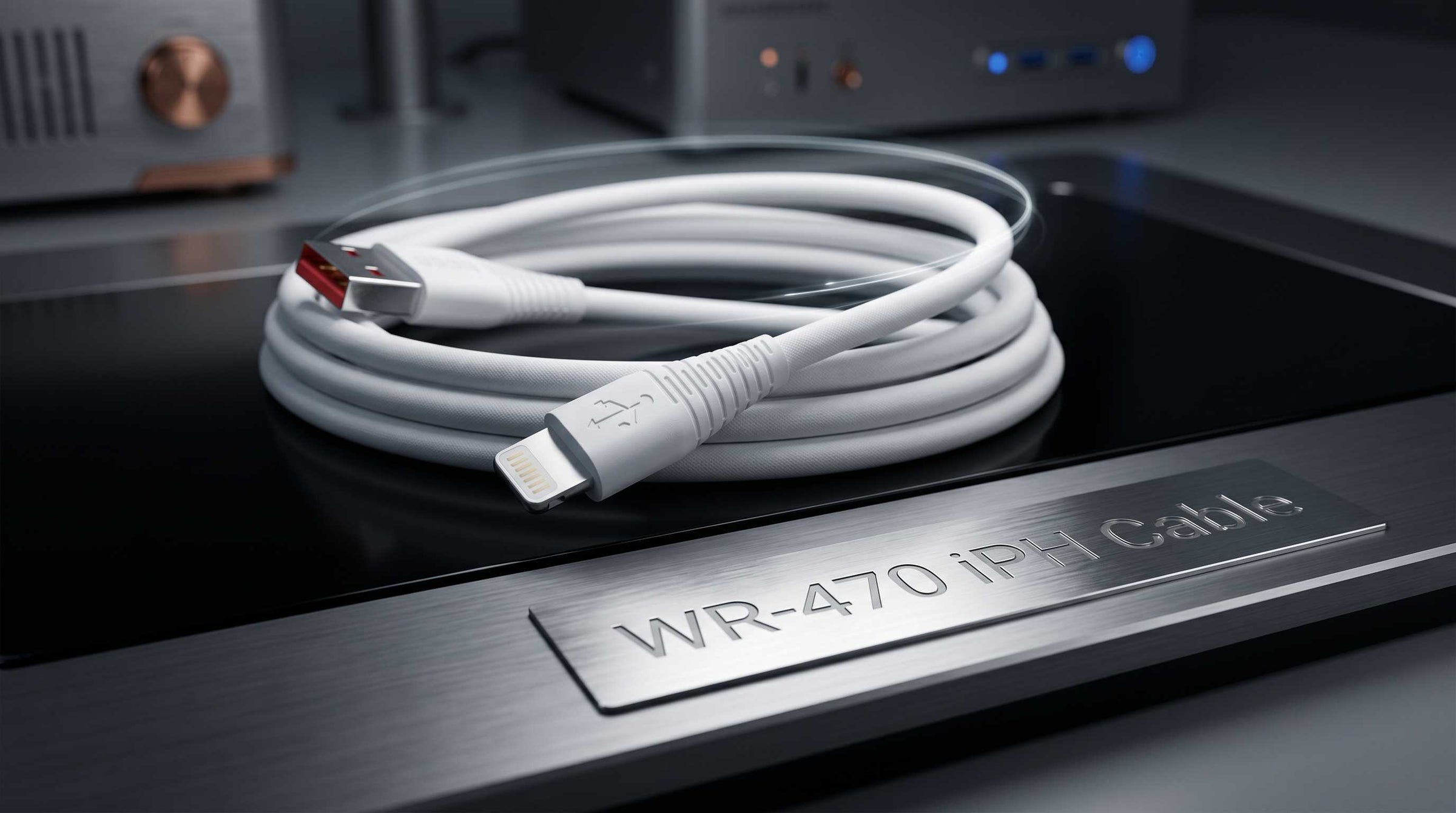 UBON WR-470 Deluxe Cable: The Best Quality Data Cable with iPh charging