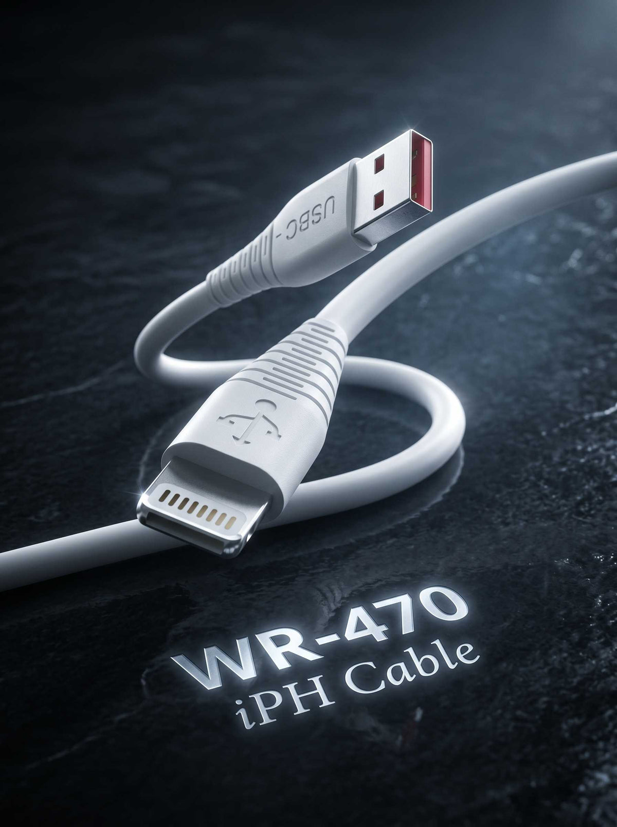 UBON WR-470 Deluxe Cable: The Best Quality Data Cable with iPh charging