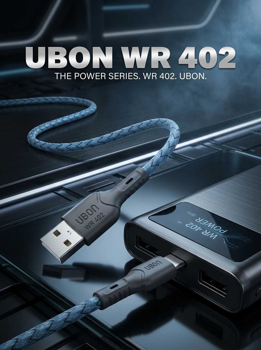 UBON Power Master WR-402 Type-C Cable