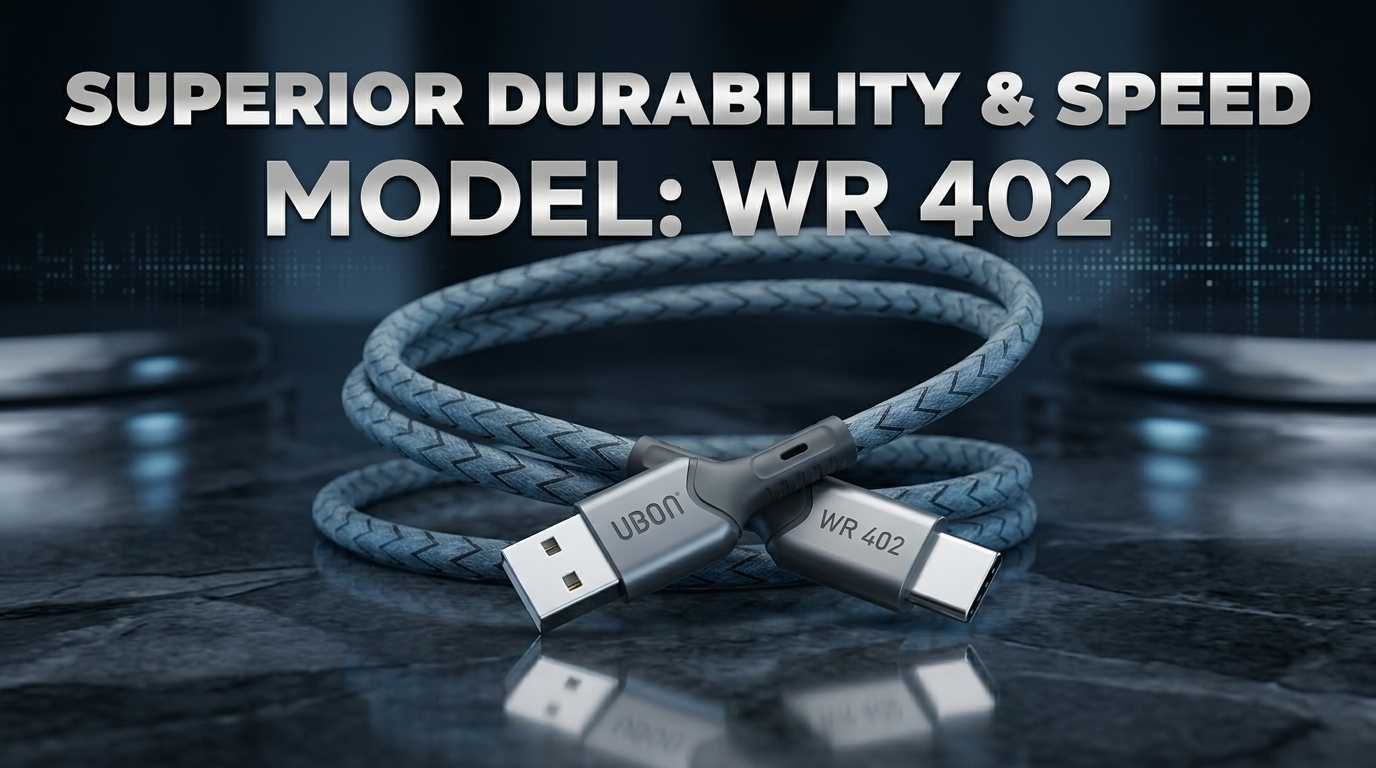 UBON Power Master WR-402 Type-C Cable
