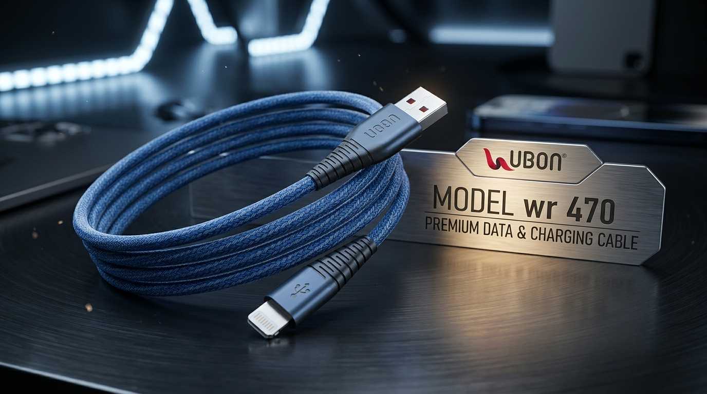 UBON WR-470 Deluxe Cable: The Best Quality Data Cable with iPh charging