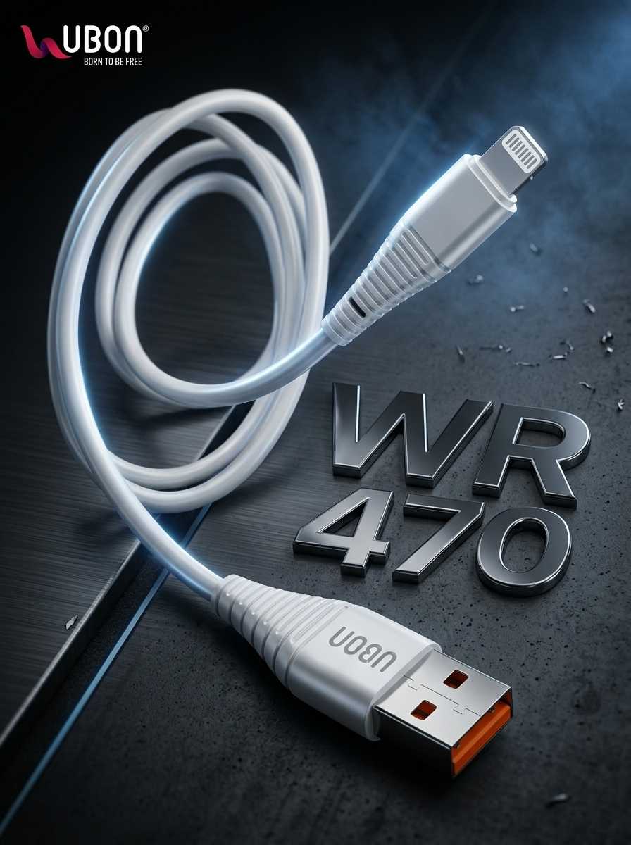 WR-470 iPH Cable Bullet series 2024 Edition: Fast, Durable, and Tangle-Free Charging Solution for All Devices