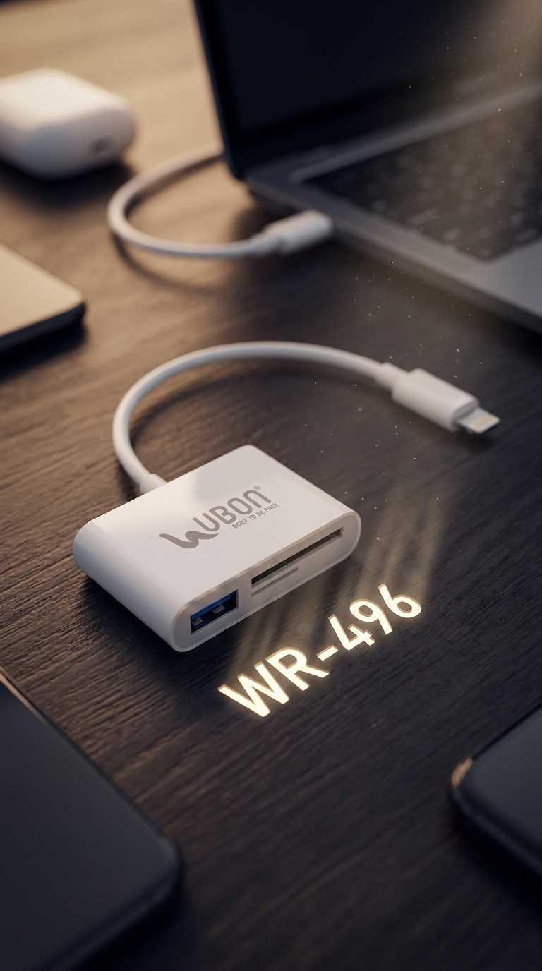Ubon Fusion WR-496 iPhone OTG Connector