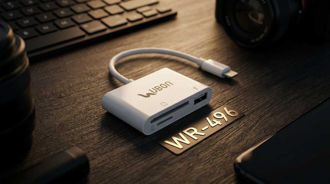 Ubon Fusion WR-496 iPhone OTG Connector
