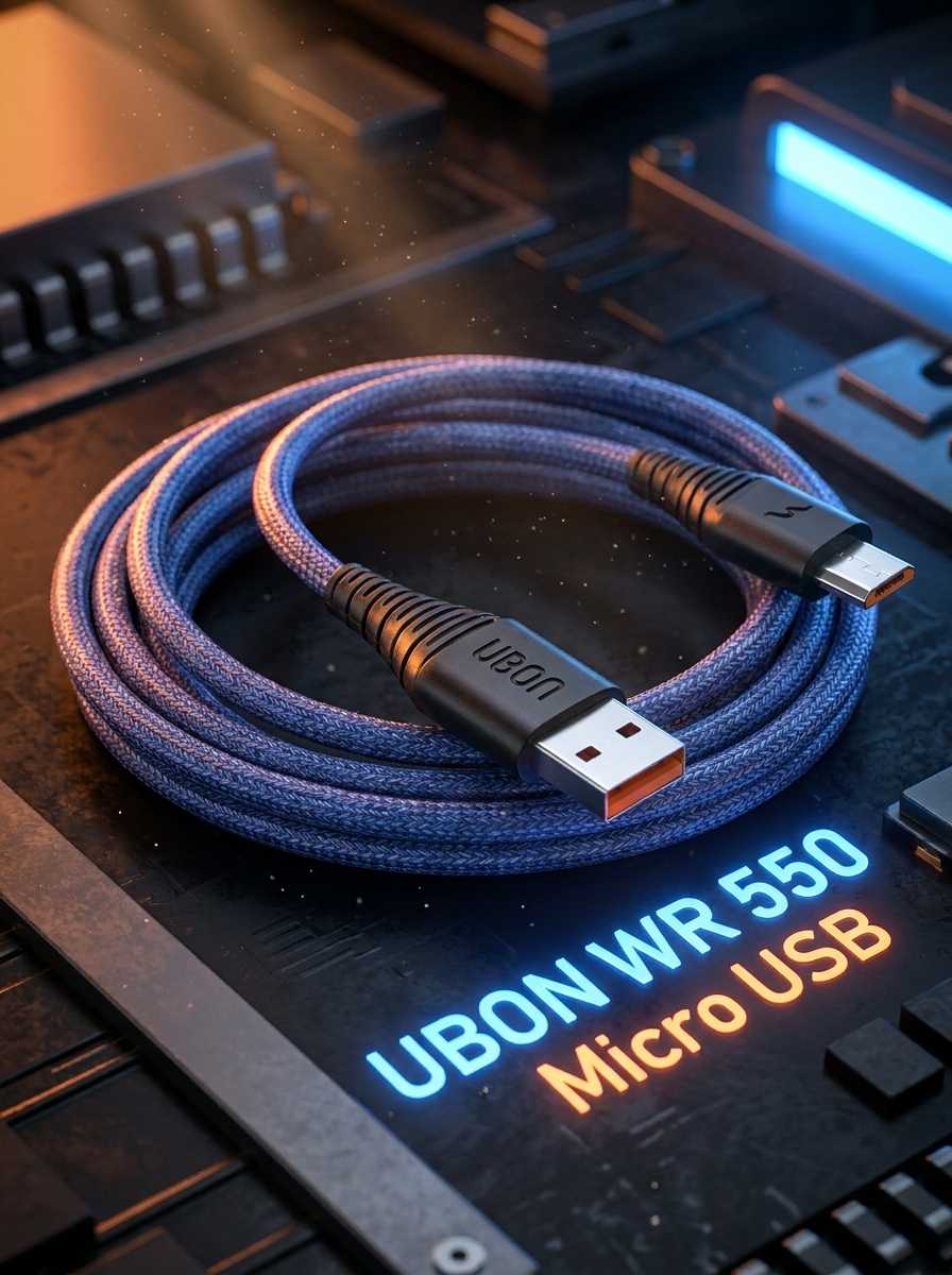UBON 20W WR-550 Deluxe Micro USB Cable