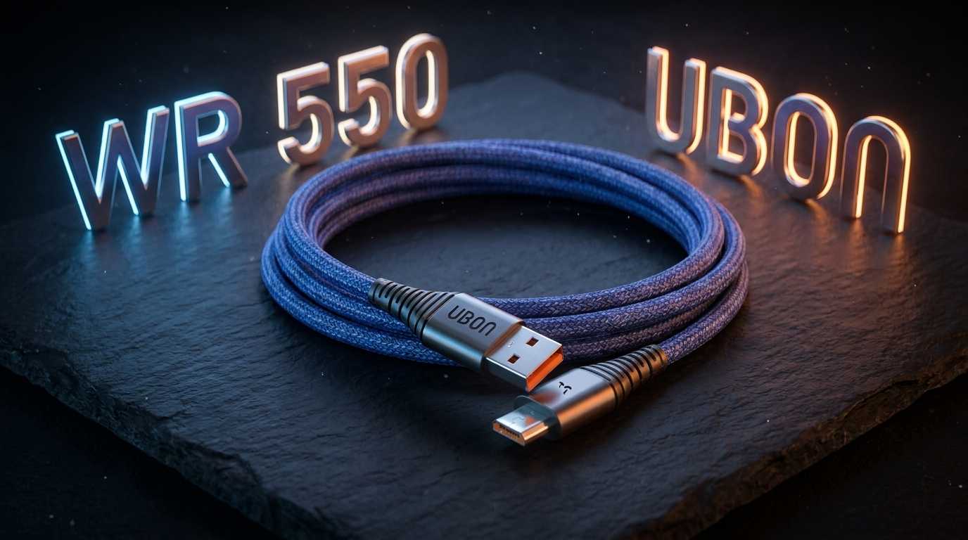UBON 20W WR-550 Deluxe Micro USB Cable