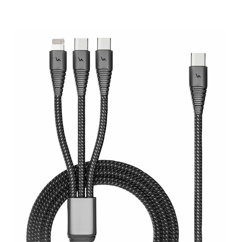 UBON WR675 Unbreakable 3 in 1 Fast Charging