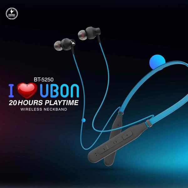 Ubon Bass Factory 2.0 BT-5250 Wireless Neckband